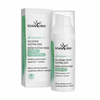 SOAPHORIA DERMACARE+ CICA REPAIR SLEEPING MASK NOČNÍ REGENERAČNÍ MASKA VITAMIN B3 & CENTELLA 50 