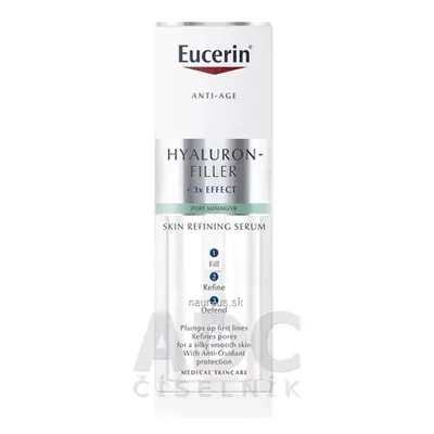 BEIERSDORF AG Eucerin HYALURON-FILLER Skin Refiner SERUM anti-age, zjemňující pleťové sérum 1x30