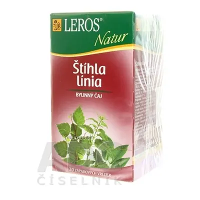 LEROS, s r.o. LEROS NATUR ŠTÍHLÁ LINIE čajoviny 20x1,5 g (30 g) 20 x 1.5 g