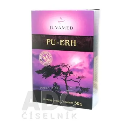 FINE6 s.r.o. JUVAMED PU-ERH ČERNÝ ČAJ sypaný 1x50 g 50 g