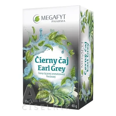 Megafyt Pharma s.r.o. MEGAFYT Černý čaj Earl Grey porcovaný čaj 20x2 g (40 g) 42g