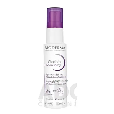 LABORATOIRE BIODERMA BIODERMA Cicabio Lotion sprej zklidňující, reparační 1x40 ml 40ml