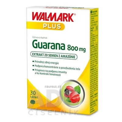 WALMARK, a.s. WALMARK Guarana 800 mg tbl (inů. Obal 2019) 1x30 ks 30 ks