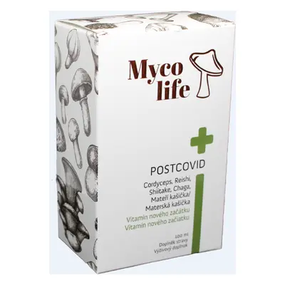 Mycolife MYCOLIFE POSTCOVID ( LIFE 19) -Vitamin nového začátku-Přípravek na podporu plic, srdce 