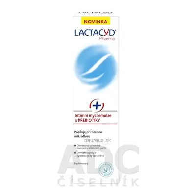 Omega Pharma Int. LACTACYD Pharma s PREBIOTIKAMI intimní mycí emulze 1x250 ml