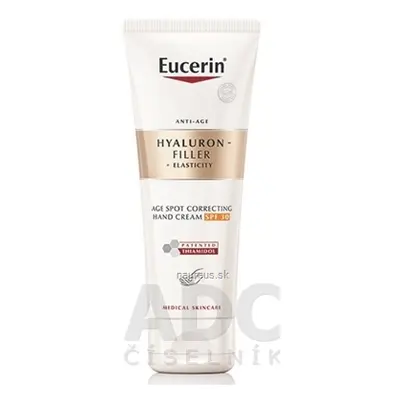 BEIERSDORF AG Eucerin HYALURON-FILLER + elasticity Krém na ruce s depigmentační účinkem, SPF 30,