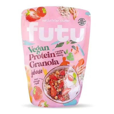 Futu Futu Proteinová granola s jahodami VEGAN 350gr (nedostupné)