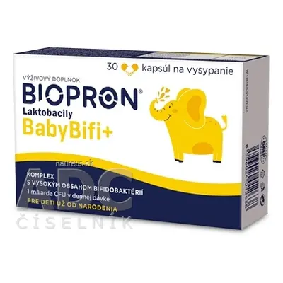 WALMARK, a.s. BIOPRON Laktobacily BabyBifi + cps 1x30 ks 30 ks