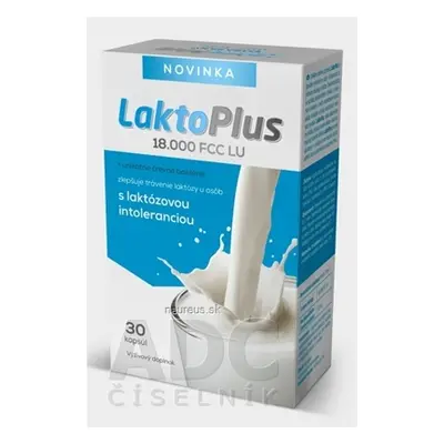 Salutem Pharma s.r.o. LaktoPlus 18.000 FCC LU cps 1x30 ks 1 x 30 ks