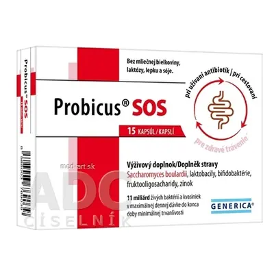 GENERICA spol. s r.o. PROBICUS SOS 15CPS GENERICA 15 ks