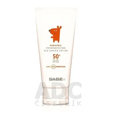 BABÉ LABORATORIOS Babe DÍTĚ Mléko na opalování SPF 50+ (Pediatric sunscreen Lotion) 1x100 ml 100