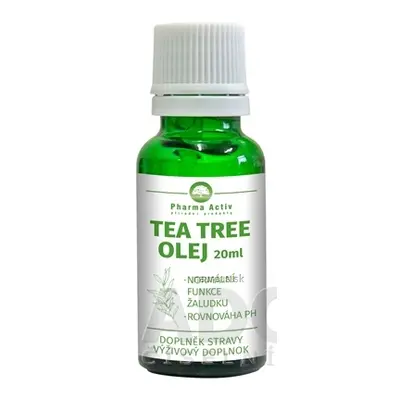 Pharma Activ Czech s.r.o. Pharma Activ TEA TREE OLEJ kapky 1x20 ml 20ml