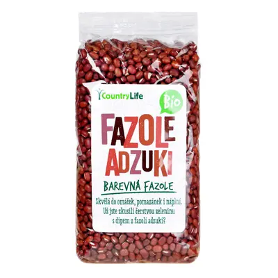 Country Life Fazole adzuki 500 g BIO 500g