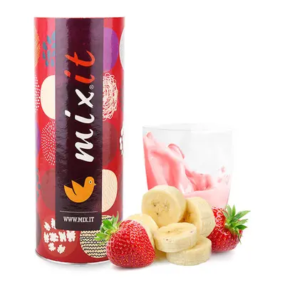 Mixit Mixit Drink v tubusu - Banán & Jahoda (15 porcí) 750 g