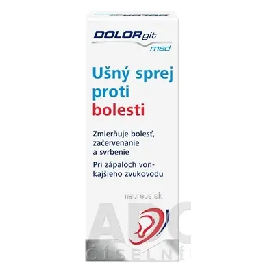 Dr. Theiss Naturwaren GmbH DOLORgit med Ušní sprej proti bolesti 1x20 ml