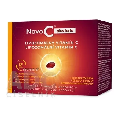 PP MANAGEMENT KFT. Nově C plus forte lipozomálního VITAMIN C měkké cps, s extraktem ze šipek a c