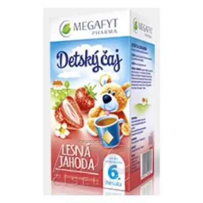 Megafyt Pharma s.r.o. MEGAFYT Dětský čaj LESNÁ JAHODA inov.2015, ovocný čaj, 20x2 g (40 g) 20 x 