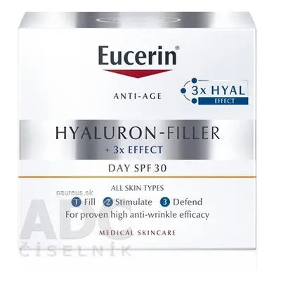 BEIERSDORF AG Eucerin HYALURON-FILLER Denní krém SPF 30 proti vráskám, všechny typy pleti 1x50 m