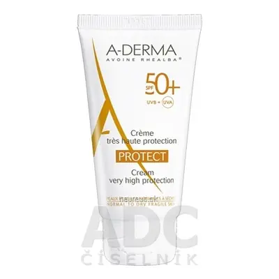 Pierre Fabre Dermo-cosmétique A-DERMA PROTECT CRÈME SPF50+ krém (normální až suchá fragilní kůže