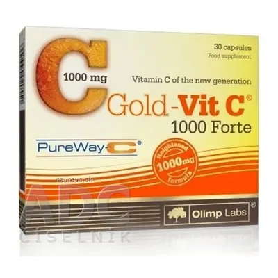 OLIMP LABORATORIES Sp. z o.o. Gold-Vit C 1000 Forte cps 1x30 ks 30 ks