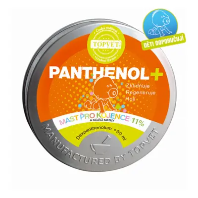 TOPVET PANTHENOL + MAST PRO KOJENCE 11% 50ml 50 ml