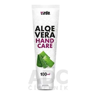 VIRDE spol. s r.o. Virde ALOE VERA krém na ruce 1x100 ml 100 ml