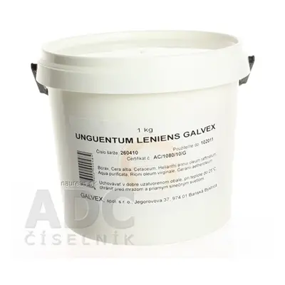 GALVEX spol. s.r.o. Unguentum leniens GALVEX ung 1x1000 g 1000g