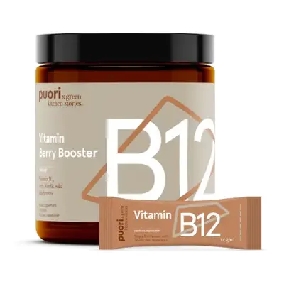 Puori B12 - Berry Booster s vitaminem B12 - 10 týdenní balení 42g