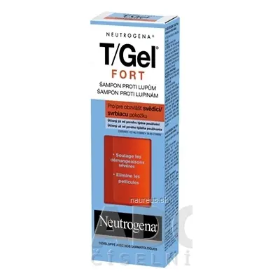 Johnson&Johnson MANDRA NEUTROGENA T / Gel FORT šampon proti lupům 1x150 ml 150ml