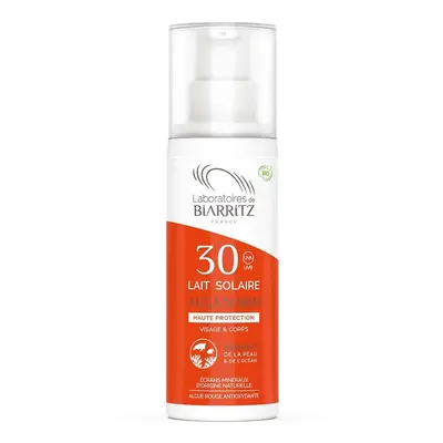 Laboratoires de Biarritz ALGA MARIS BIO mléko na opalování SPF30 100ml