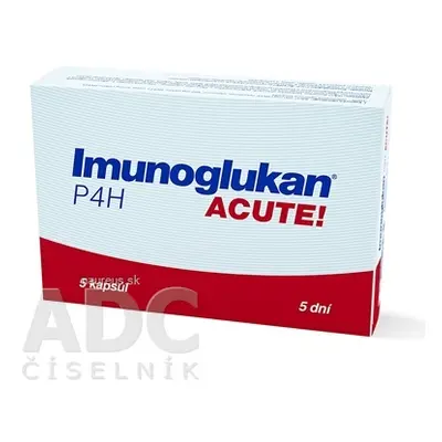 PLEURAN, s.r.o. Imunoglukan P4H ACUTE! cps 1x5 ks