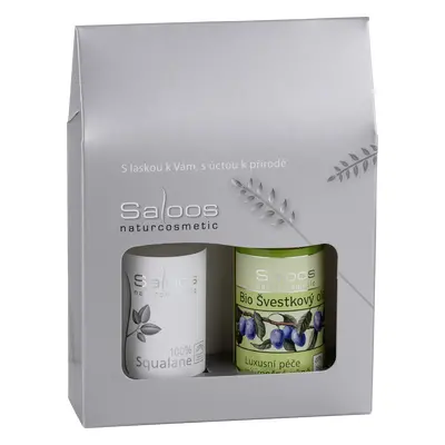 Saloos Dárková kazeta Squalane 100% & Švestka 20ml+20ml