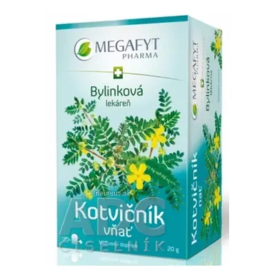 Megafyt Pharma s.r.o. MEGAFYT Bylinková lékárna kotvičník nať bylinný čaj 20x1 g (20 g) 20 x 1 g