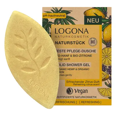 Logona Sprchovací mýdlo BIO konopí a citron 60g