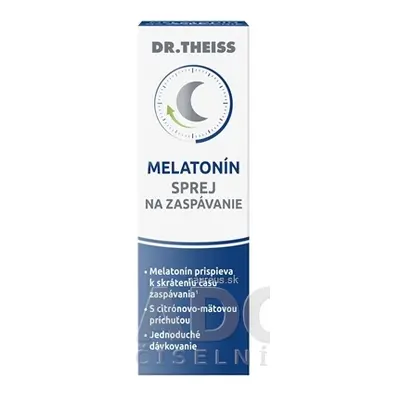 Dr. Theiss Naturwaren GmbH Dr.Theiss MELATONÍN SPREJ na usínání s citronově-mátovou příchutí 1x3