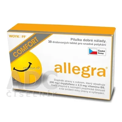 RosenPharma, a.s. allegra COMFORT tbl 1x30 ks