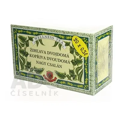 HERBEX spol. s r.o. HERBEX kopřiva dvoudomá bylinný čaj 20x3 g (60 g) 20 x 3 g