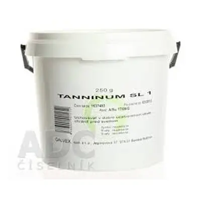 GALVEX spol. s.r.o. TANNINUM Ph.Eur. - GALVEX plv 1x250 g 250g