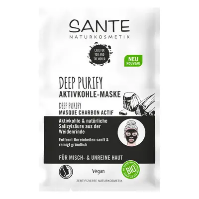 Sante Karbonová maska ACTIVE Clean 2x4ml