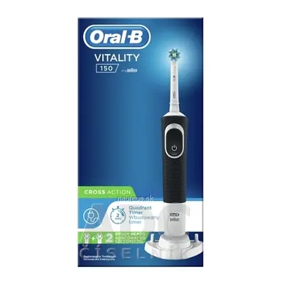 PROCTER & GAMBLE Oral-B VITALITY 150 CROSS Action elektrický zubní kartáček, 2 hlavice, 1x1 set