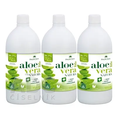 Ľubomír Drgáň - TRIX Pharma Activ AloeVeraLife NATURA AKCE šťáva z aloe 99,5% (2+1 zdarma) 3x100