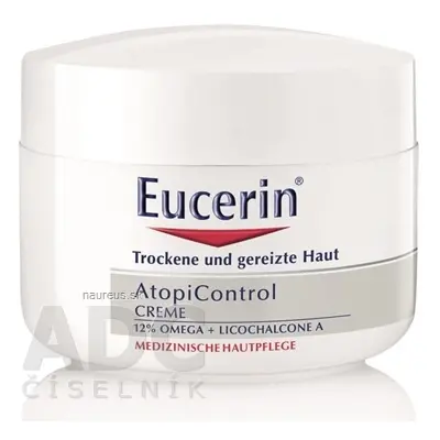 BEIERSDORF AG Eucerin AtopiControl Krém na obličej a tělo pro suchou pleť 1x75 ml 75 ml