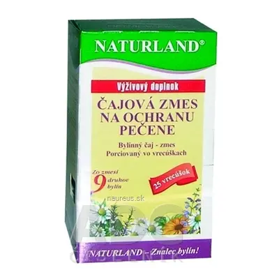 NATURLAND Magyarország Kft. Naturland ČAJOVÁ SMĚS NA OCHRANU JATER nálevové sáčky 25x1,5 g (37,5