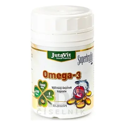 JuvaPharma Kft. JutaVit Omega-3 cps 1x100 ks 100 ks