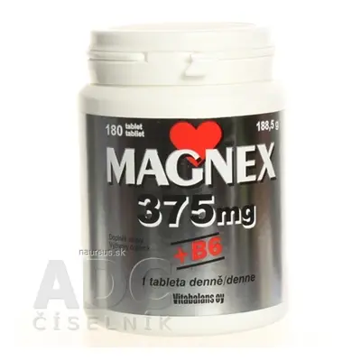 Vitabalans Oy Vitabalans MAGNEX 375 mg + B6 tbl 1x180 ks 180 ks