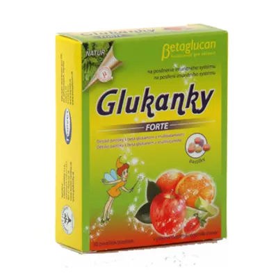 TOPVET Glukanky forte - dětské pastilky 30 ks