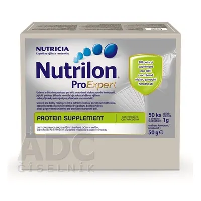 Nutricia Cuijk B.V. Nutrilon ProExpert Protein supplement (od narození) kapsy 50x1 g (50 g) 51g