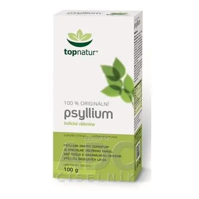 TOPNATUR s.r.o. topnatur PSYLLIUM VLÁKNINA prášek 1x100 g 100 g