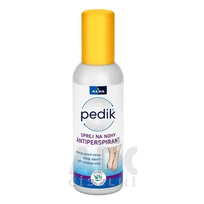 ALPA, a.s. Pedíků ANTIPERSPIRANT SPREJ NA NOHY 1x150 ml