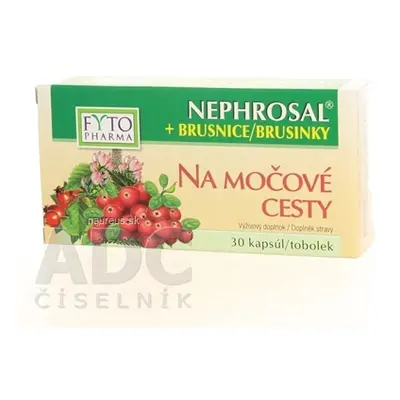 FYTOPHARMA, a.s. FYTO NEPHROSAL + BRUSINKY na močové cesty cps 1x30 ks 30 ks